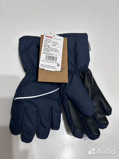 Перчатки зимние детские reima 4