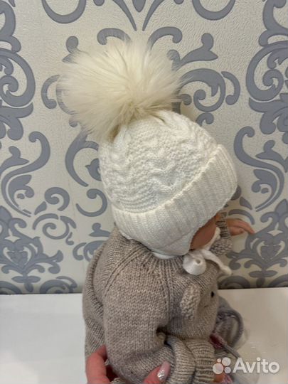 Шапка зимняя для девочки 46 48