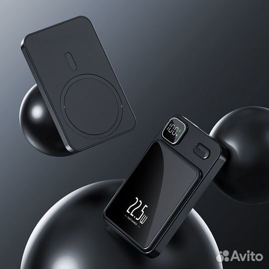 Повер банк с Беспроводной зарядкой Magsafe