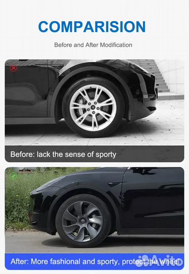 Колпаки для Tesla Model Y 19