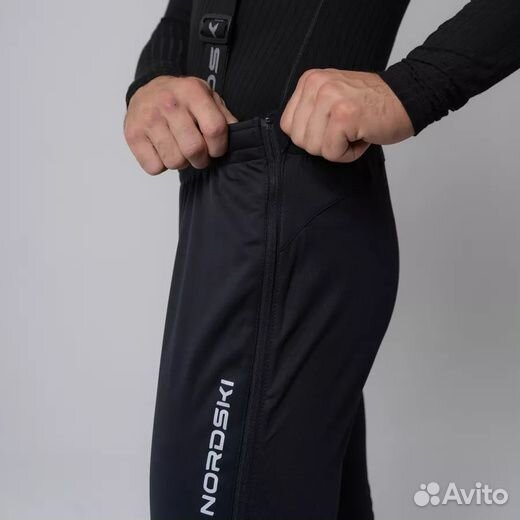 Брюки беговые, лыжные разминочные Nordski