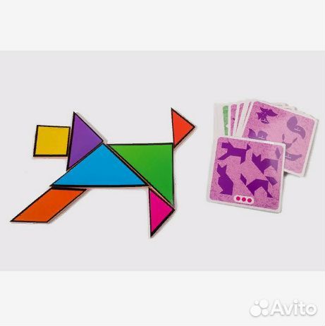 Настольная игра «Танграм и вьетнамская игра»