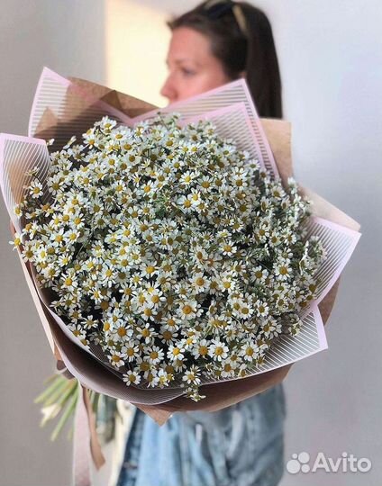 Доставка цветов. Ромашки