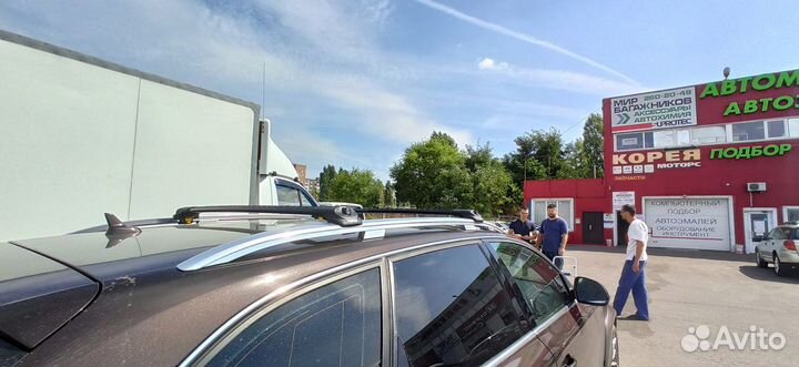 Багажник на рейлинги для audi A4 2008-2015 allroad