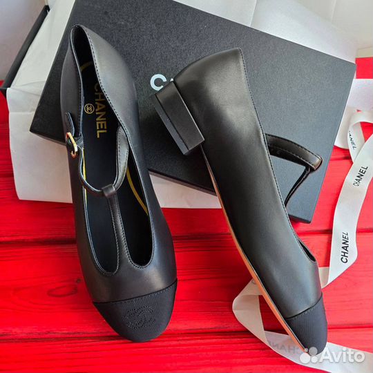 Балетки женские chanel