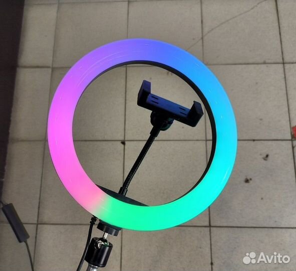 Кольцевая светодиодная лампа RGB MJ 26