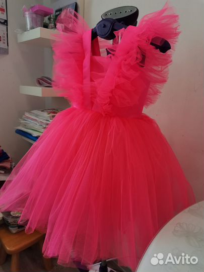 Платье праздничное 128-134