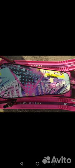 Детский снегокат с колесами