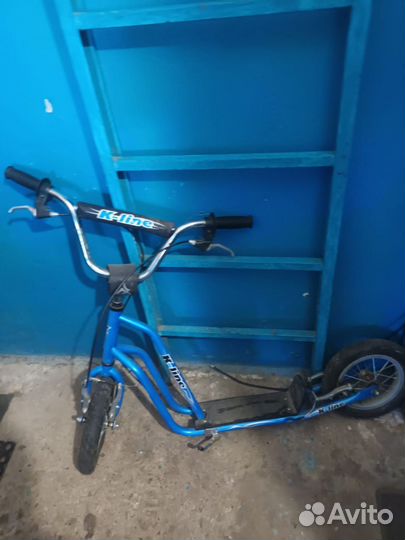 Самокат взрослый бу