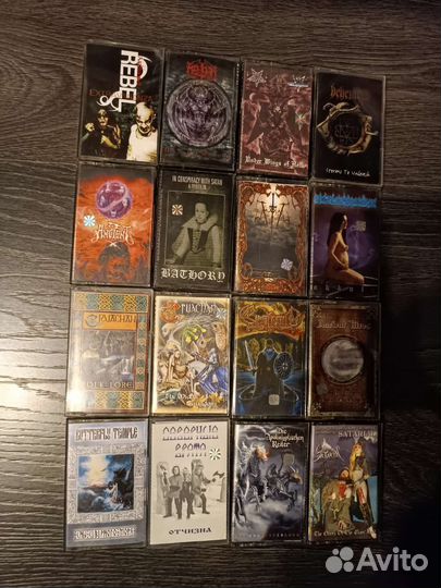 Metal аудиокассеты и аудиодиски