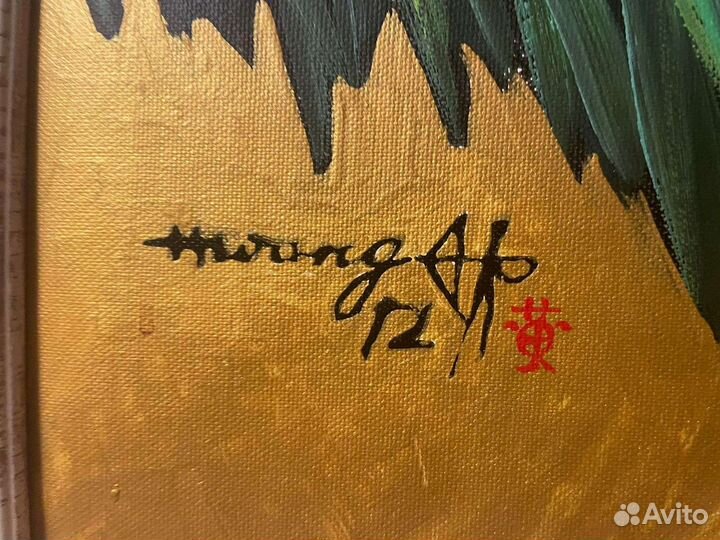 Картина маслом на холсте 