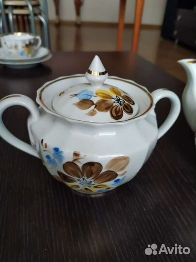 Сахарница, фарфор СССР, Вербилки