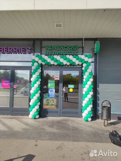 Арки и гирлянды из воздушных шаров