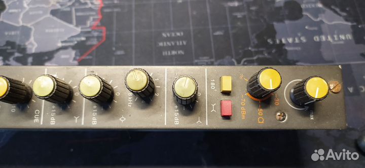 Tesla EJU 124, блок микшерной консоли