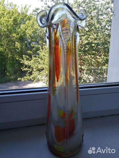 Винтажная ваза для цветов времён СССР