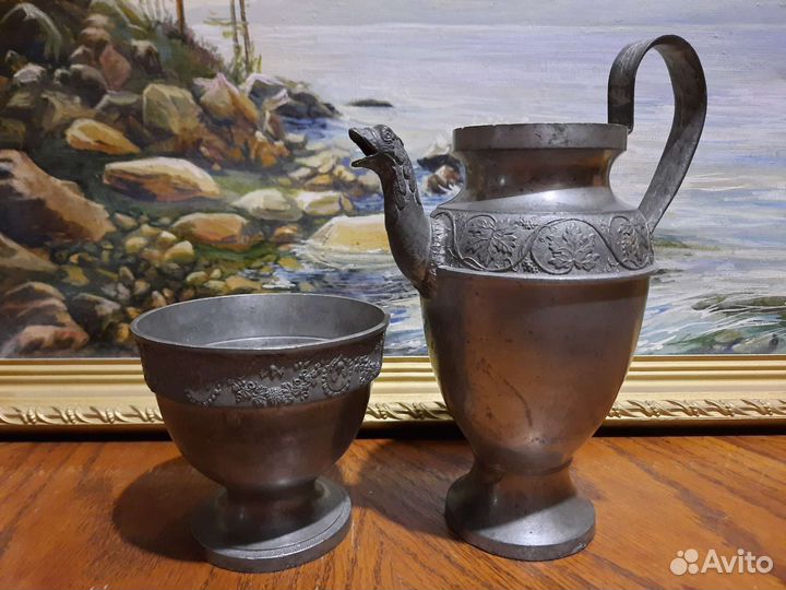 Антикварный набор для вина 19 век