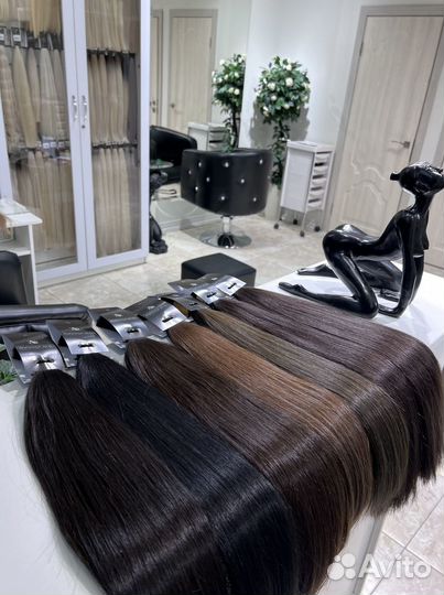 Волосы для наращивания славянка lux