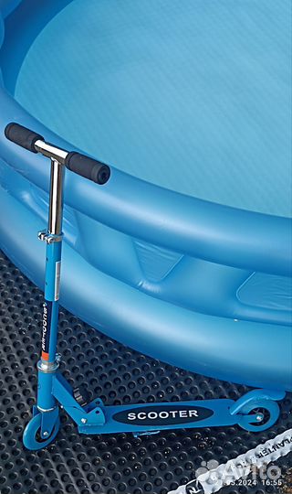 Самокат детский двухколесный новый