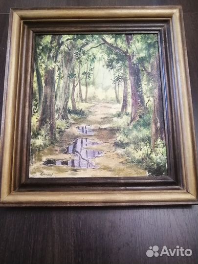 Картина маслом на холсте пейзаж