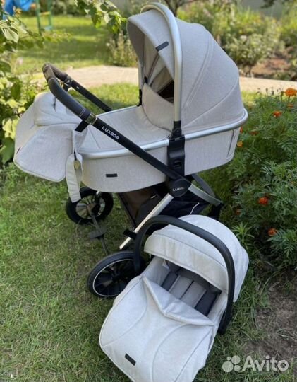 Модульная Коляска 3 в 1 Luxmom 750