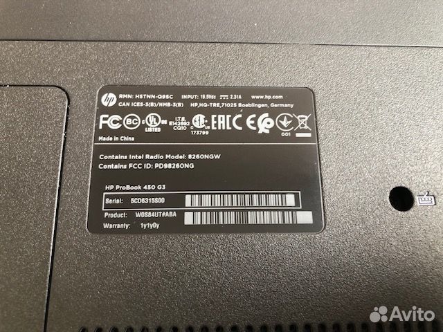 HP ProBook 450 G3 /i5-6200u/8Gb/128SSD