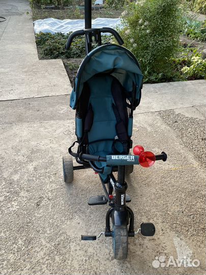 Детский велосипед с родительской ручкой