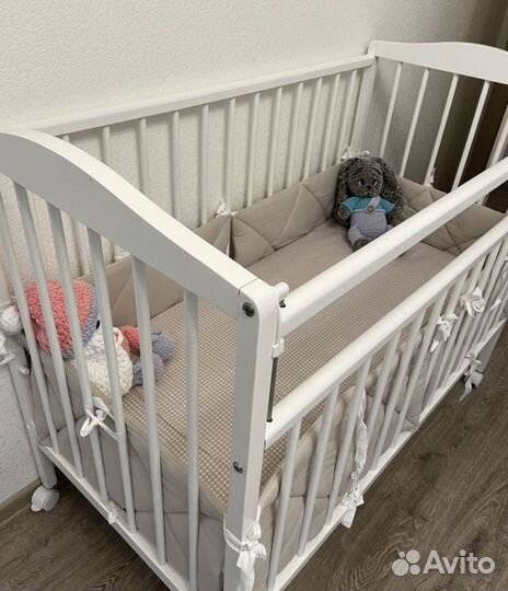 Бортики на кроватку