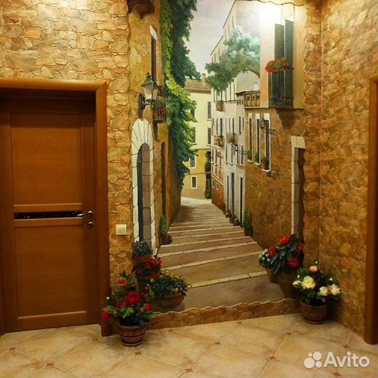 Роспись стен. Фреска. Рельеф. Барельеф