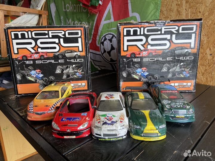 Радиоуправляемая машина micro rs4 HPI Racing