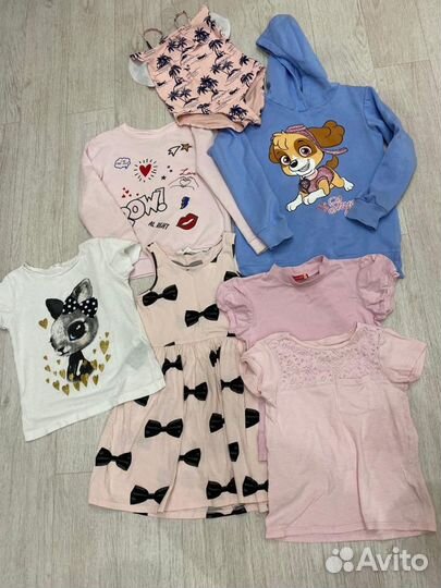 Вещи пакетом на девочку