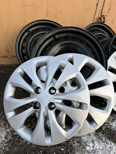 Штампованные диски r15 на hyundai/ Kia Rio