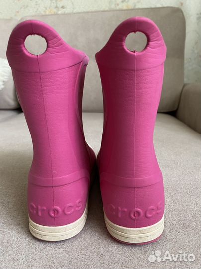 Сапоги crocs c10 для девочки