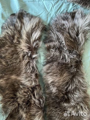 Воротник из енота