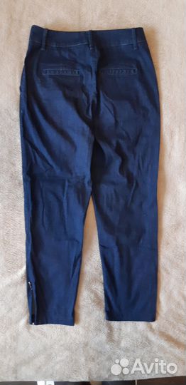 Брюки капри джинсовые