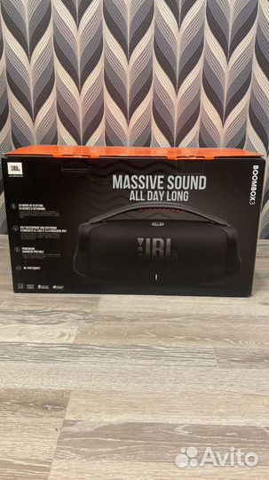 Портативная акустика колонка JBL Boombox 3