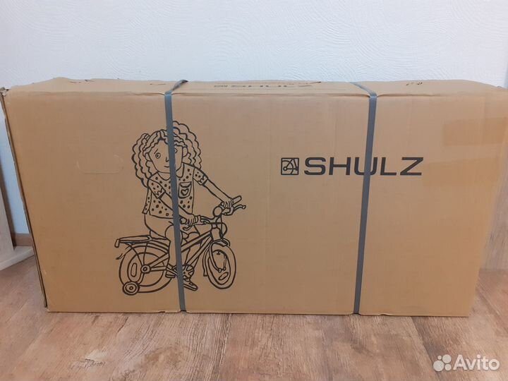 Велосипед Shulz 16 белый, новый