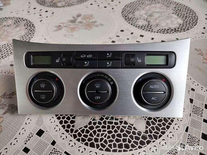 Блок управления климатом volkswagen Passat b6