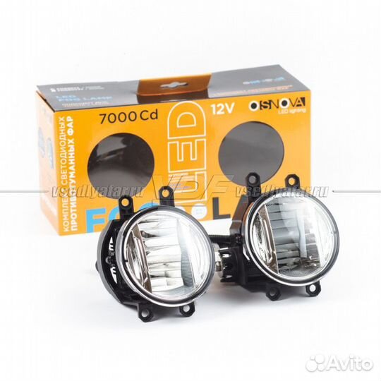 Светодиодные противотуманные фары OsnovaLed fog90v