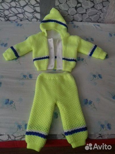 Костюм теплый (вязаный)