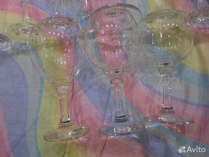 Бокалы для вина и шампанского 11 шт