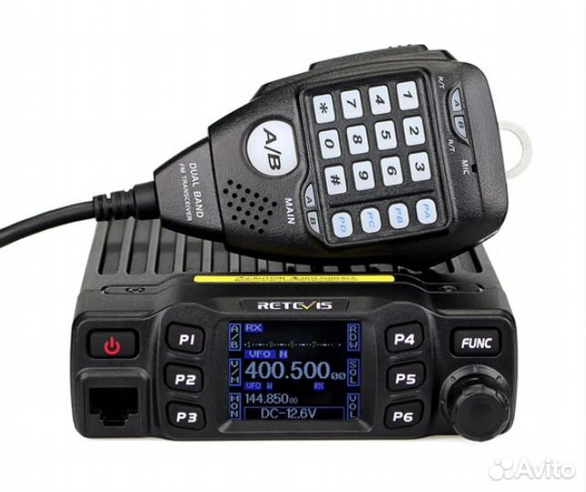 Автомобильная рация VHF/UHF 25Вт