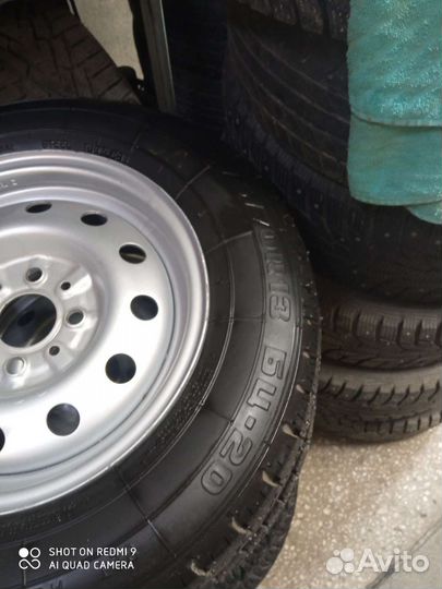 Колёса r-13 в сборе, зима шипы