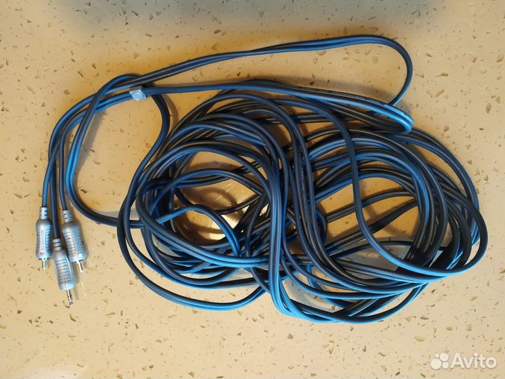 Кабель Bandridge AL344 Stereo 2 RCA 10м и USB 2.0