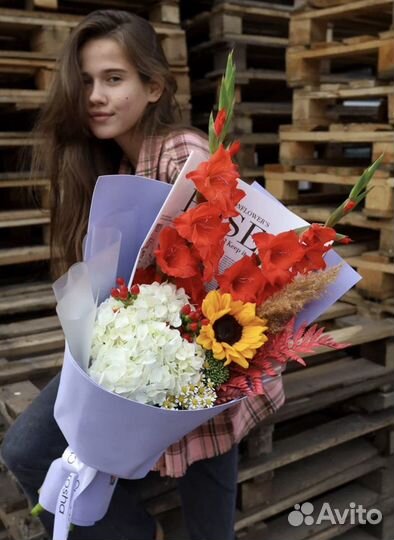 1 сентября цветы, букеты Подольск доставка