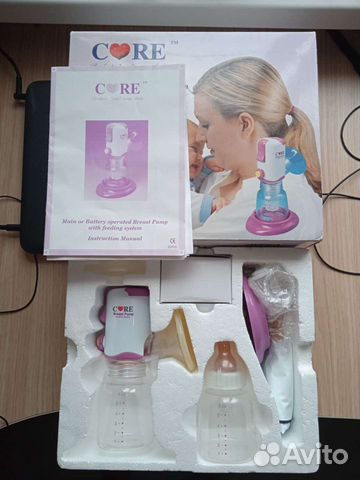 Электронный молокоотсос + в подарок бутылочки для