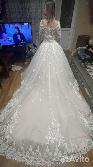 Свадебное платье бу