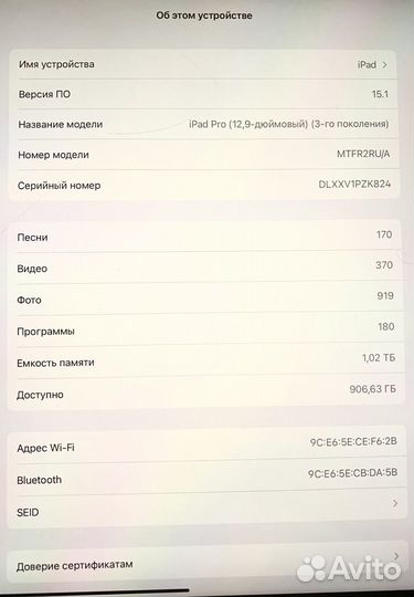 iPad pro 12.9