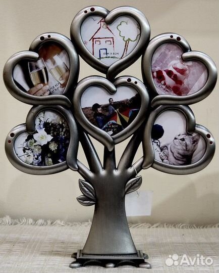 Семейное дерево на 6 фотографий