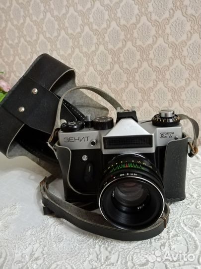 Фотоаппараты Зенит - ет. Фет-5 и Вилия-авто