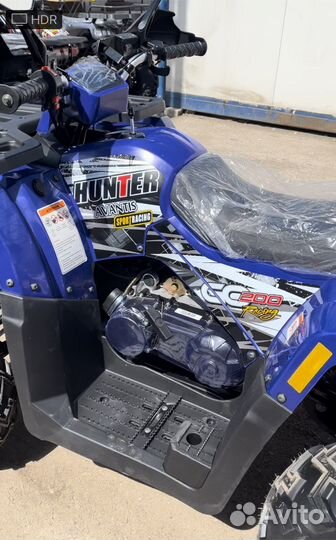 Квадроцикл Avantis Hunter 200 New LUX (баланс.вал